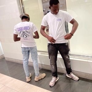 White GoodVibes T-shirt